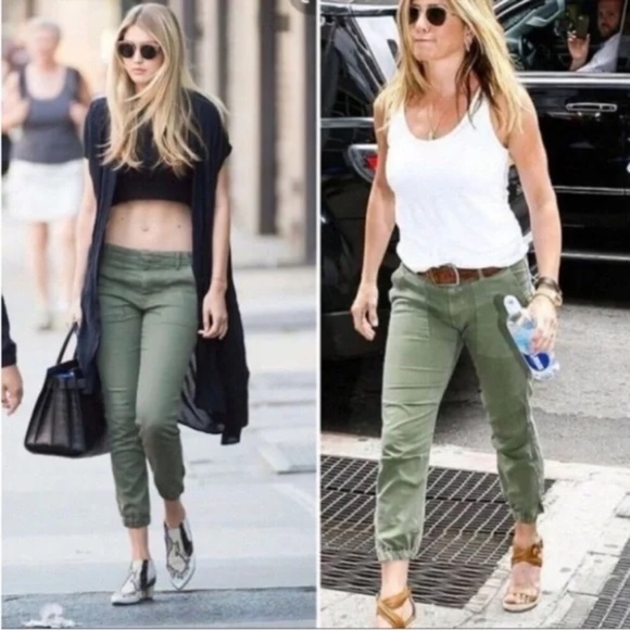 Nili Lotan Cropped French Military Pant Size 4 - Picture 2 of 9